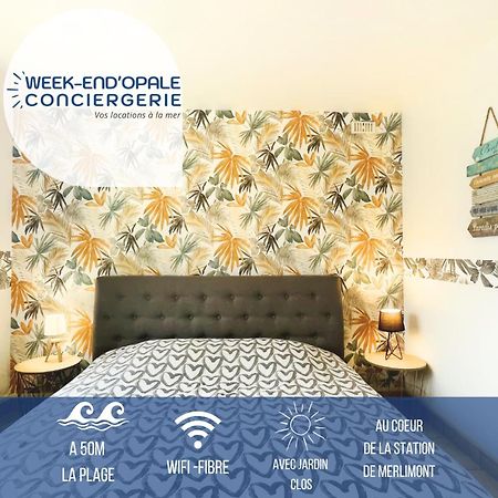 Appartement A Quelques Pas De La Plage Avec Jardin Merlimont-Plage Kültér fotó